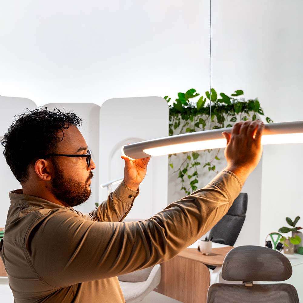 Luminária de Teto Solare - Ajuste do Ciclo Circadiano